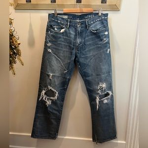 Gap Men’s Vintage Distressed 1969 Jeans